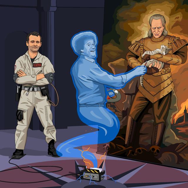 Ghostbusters Painting