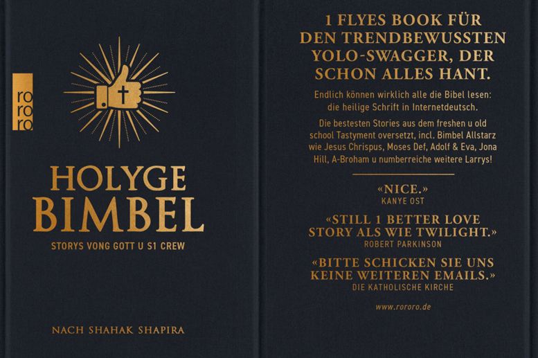 Holy Bimmbel Die Bibel vong Internetsprache her cover