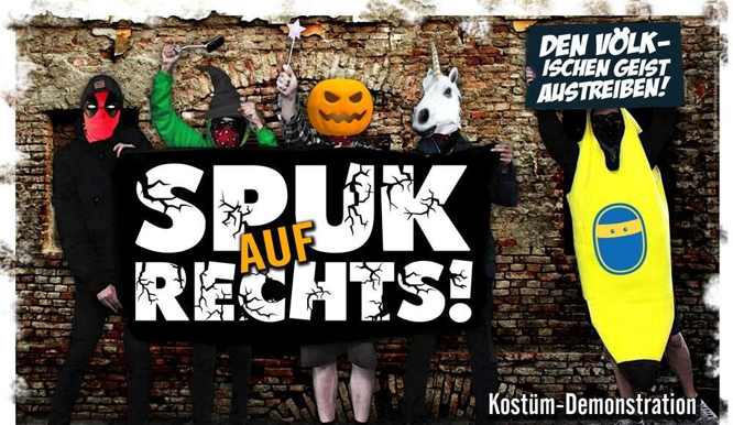 Halloween in Sachsen: Spuk auf Rechts!
