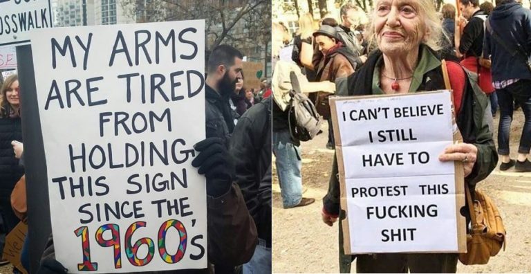 Signs of Womensmarch | Schilder vom Anti-Trump-Protest