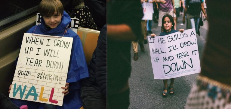 Kids vs. Trump: Me against the Wall