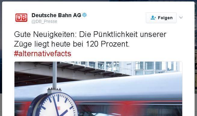Make die Deutsche Bahn spät again!