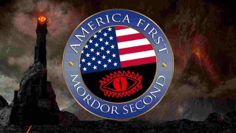 America First, Mordor Second