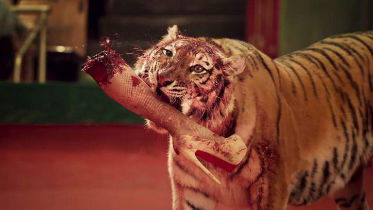 Ein russisches Splatter-Musikvideo über einen blutigen Zirkus-Crash erobert das Internet