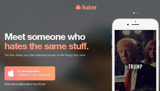 HaterDater | Eine Dating-App, die euch matcht, wenn ihr die selben Dinge hasst