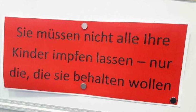 Natürliche Selektion beim Impfen