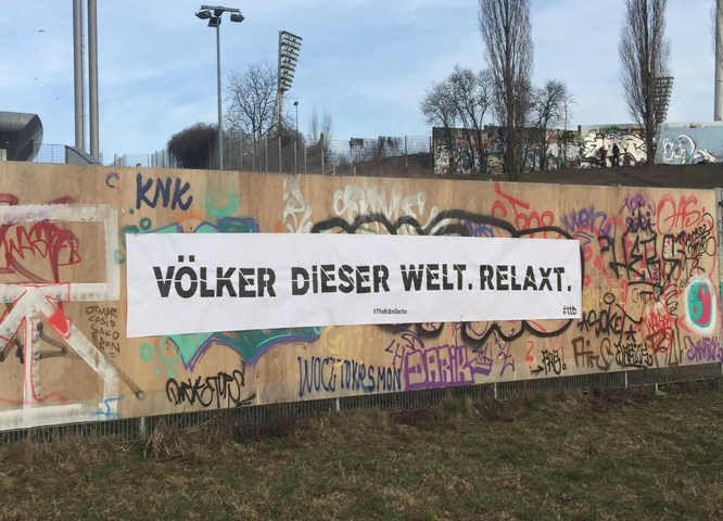 Eine politische Botschaft an alle Länder dieser Erde