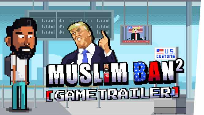Muslim Ban² – The Game | Das Pixel-Adventure zu Trumps gescheiterten Einreiseverboten