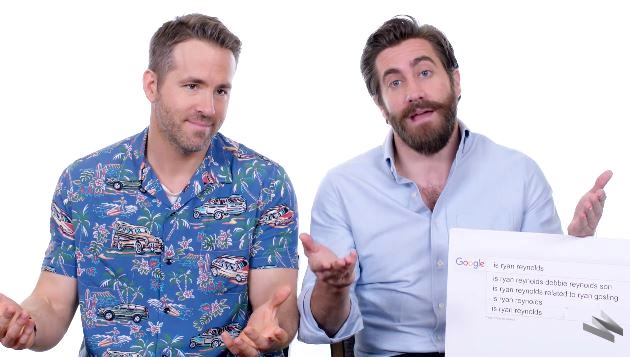 Ryan Reynolds & Jake Gyllenhaal beantworten Google-Fragen zu Ryan Reynolds & Jake Gyllenhaal