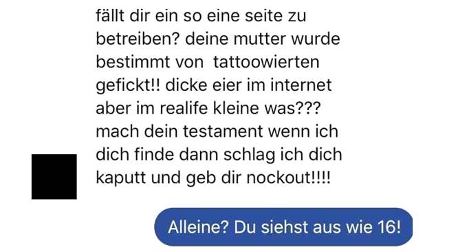 Der Typ von Tattoofrei, ein Kollegah-Fan und seine Mama