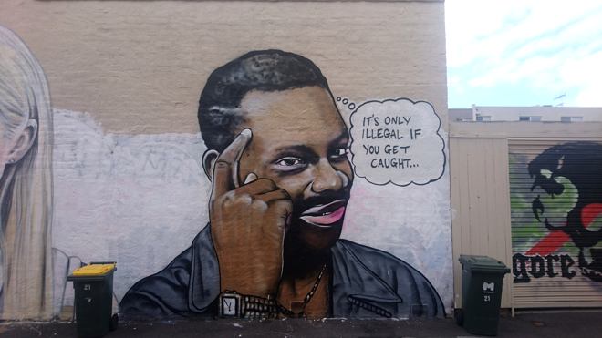 Internet-Graffiti: Es ist nur illegal, wenn man dabei erwischt wird