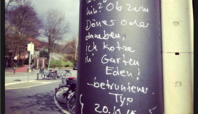 Die sehr kurze Geschichte eines betrunkenen Poeten