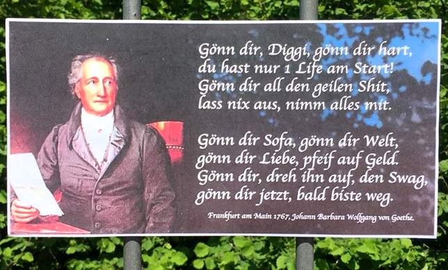 Die Gönnung | Ein Gedicht von Johann Barbara von Goethe