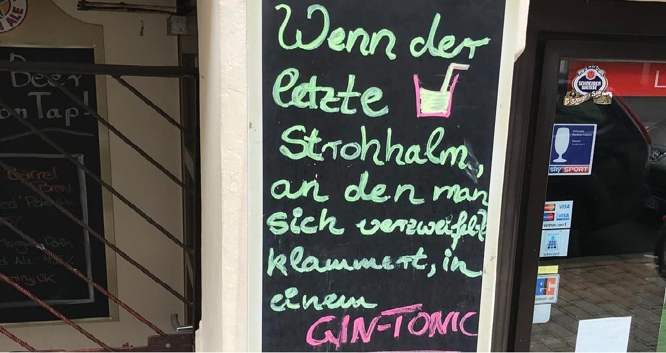 Dem Leben einen Gin geben