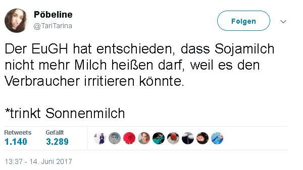 Europäischer Gerichtshof verlangt neue Namen für Veggie-Käse, Soja-Milch und Tofu-Butter