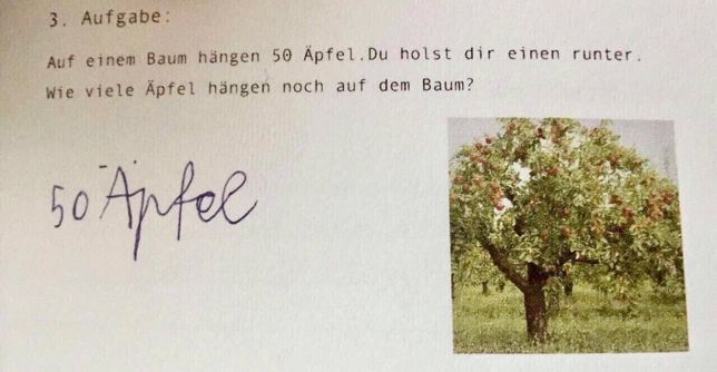 Mathematische Fangfrage