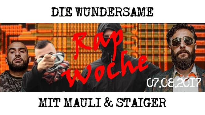 Veysel und Kida Ramadan aus 4 Blocks zu Gast in der wundersamen Rapwoche mit Mauli und Staiger