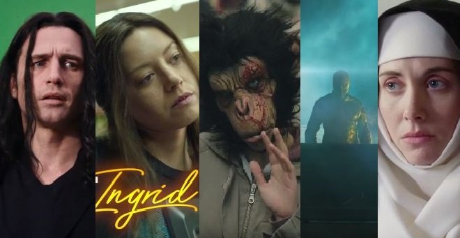 Trailermix: The Disaster Artist, Ingrid goes West, Rendel, Anti Matter & The Little Hours
