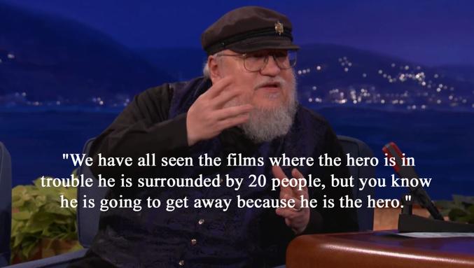 George R.R. Martin über klischeehaftes Storytelling (2013)