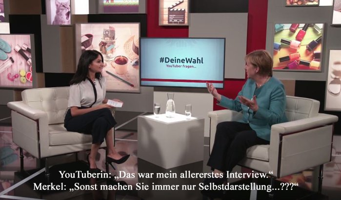 Bundeskanzlerin verabschiedet sich im Interview mit Punchline: Merkel vs. YouTube (Video)