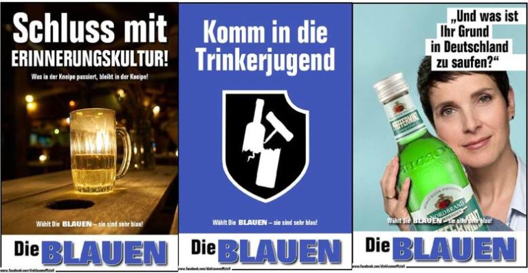 Die Blauen – Die „offiziellen“ Social-Media-Accounts der neuen Petry-Gruppe