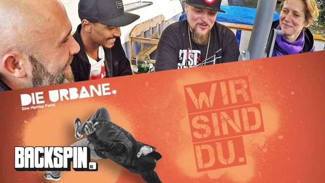 Die Urbane (Hip-Hop-Partei) im Interview mit der Backspin