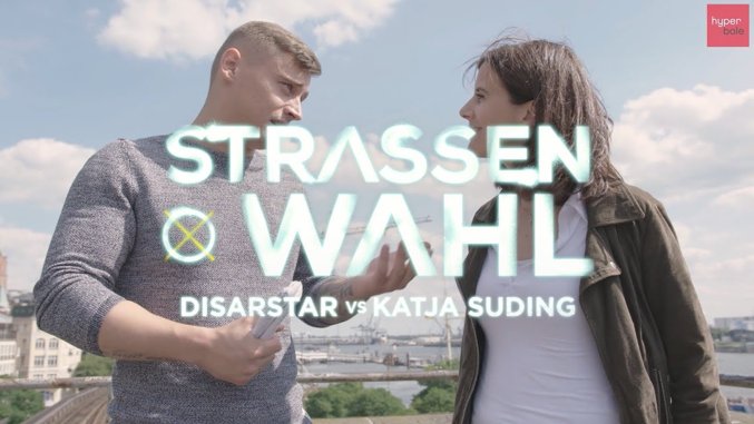 Straßenwahl: Rapper treffen Politiker | Disarstar & Massiv treffen die Grünen und die FDP