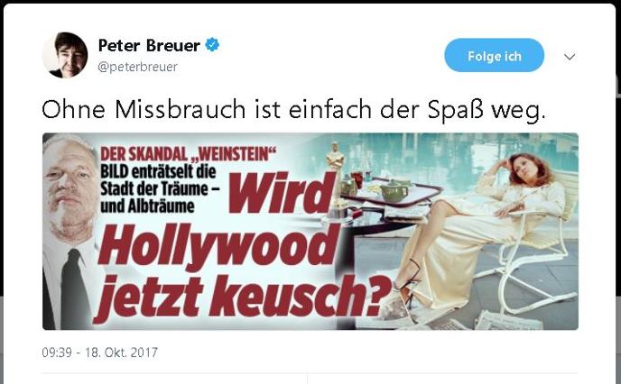 Das sexistische Kackblatt über die sexistische Kackscheiße in Hollywood