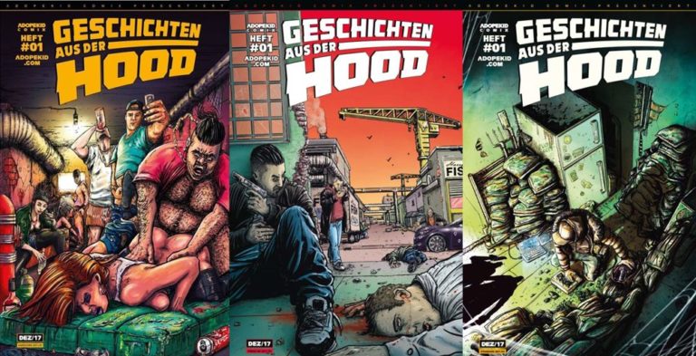 Geschichten aus der Hood | Ein Trailer für einen Hip-Hop-Comic von Adopekid