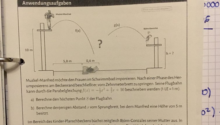 Neulich in Mathe: Muskel-Manfred und der Pissstrahl vom kleinen Björn-Gonzales