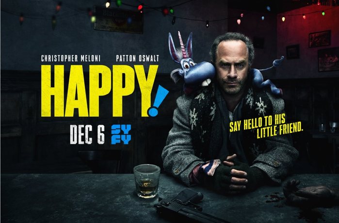 Out Now: Happy! | Ein Ex-Cop, sein imaginärer Freund und die Macher von Crank
