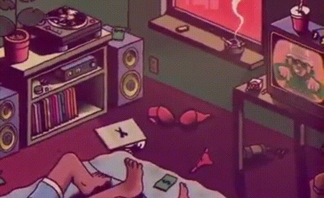 Zuhause chillen.gif