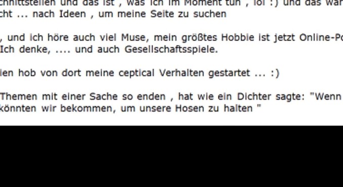 Coldmirror liest Spam-Poesie vor