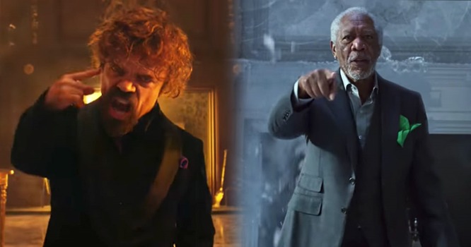 Commercial-Rap-Battle: Peter Dinklage vs. Morgan Freeman