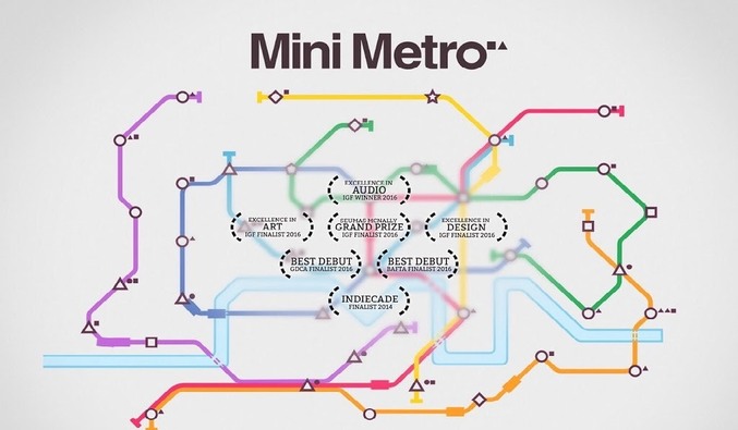 Mini-Metro im Browser anspielen | Bau dein eigenes U-Bahn-Streckennetz