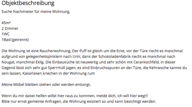 Wunderschöne 2 Zimmer-Wohnung in Mannheim neben einer Schoko-Fabrik und nur ein paar kleinen Haken