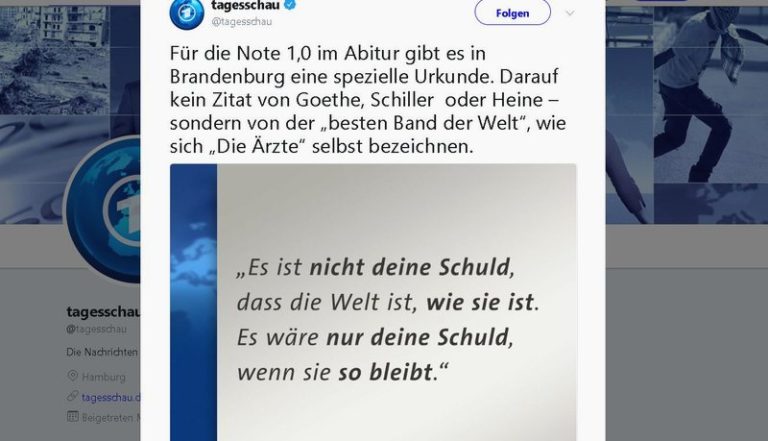 Punk auf der Abitur-Urkunde in Brandenburg