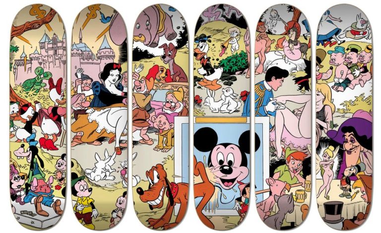 Die Disneyland-Orgie auf 6 Skateboards