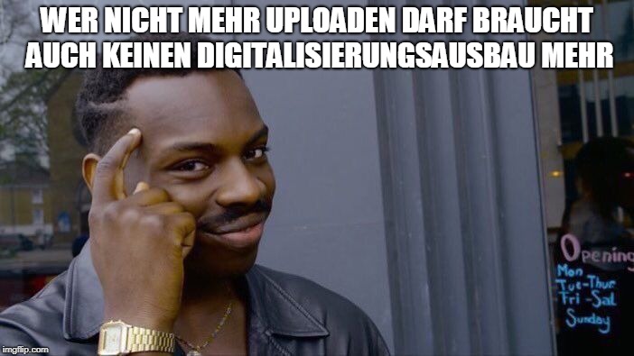 CDU macht mit Uploadfiltern Internet kaputt, um sich Digitalisierung zu sparen