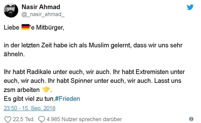 Gemeinsam gegen Radikale, Extremisten & Spinner