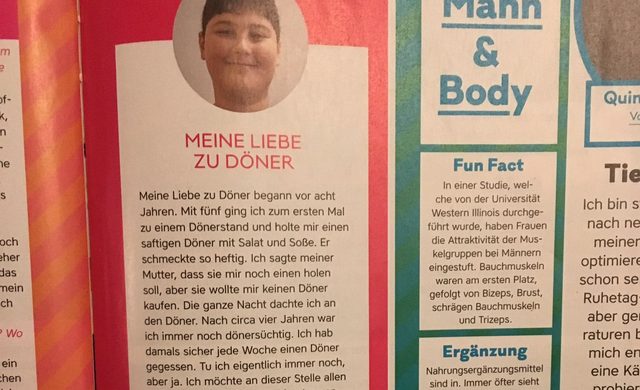 Ohne DÖNER existiert keine LIEBE