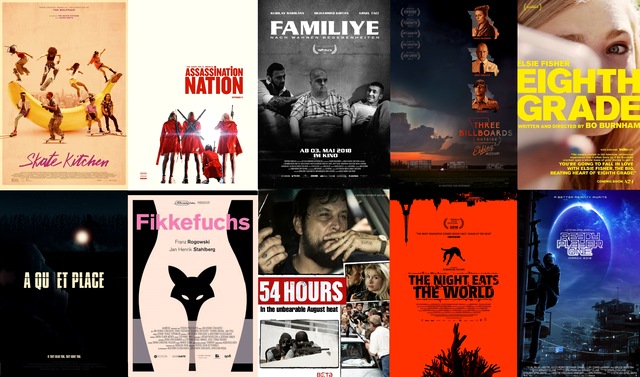 Kino+Jahresrückblick & Meine Top 15 Filme 2018