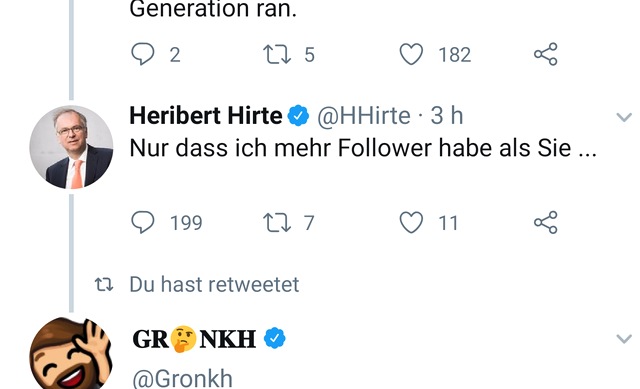 CDU-Politiker glaubt, Internetdiskussionen gewinnt, wer mehr Follower hat – und dann kommt Gronkh