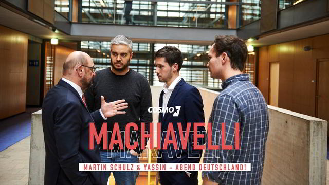 Machiavelli-Podcast mit Martin Schulz & Yassin