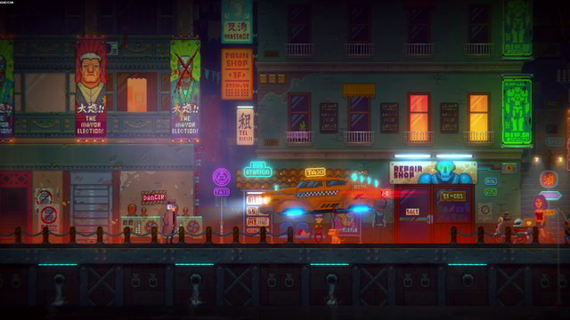 Tales of the Neon Sea | Pixel-Cyberpunk-Krimi-Adventure mit Gangsta-Cats