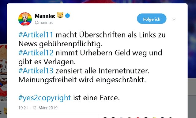 3 gute Gründe gegen die neue EUrhebrrechtsreform