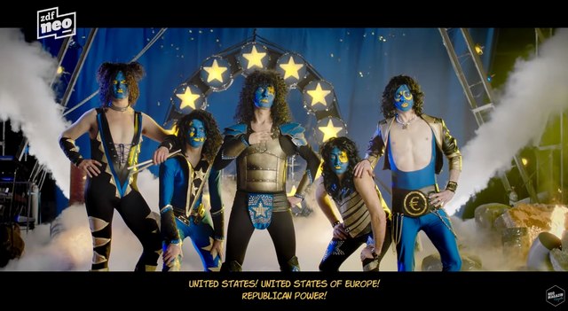 Europa hat eine neue Hymne: Def Erendum & Jan Böhmermann – U.S.E. (United States of Europe)