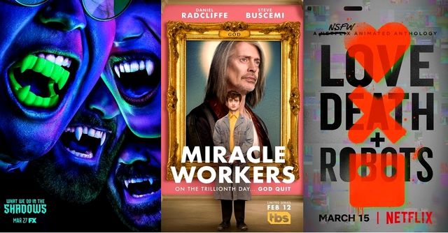 Serien-Tipps: What We Do In The Shadows, Miracle Workers, Love Death & Robots