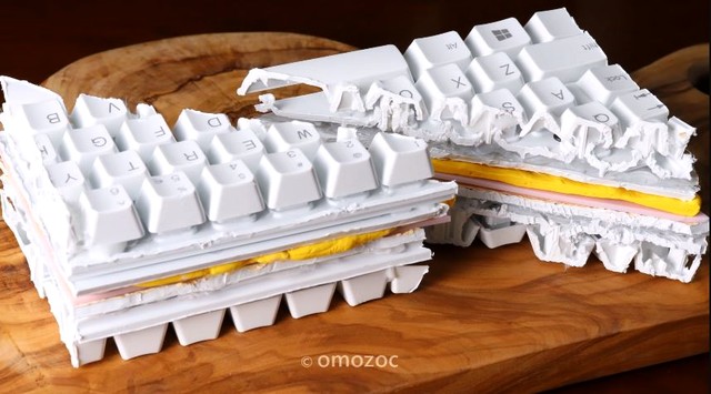 Nerd-Food: Tastatur-Maus-Sandwich