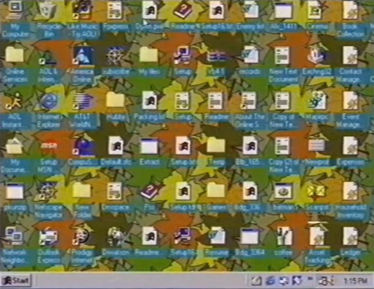 90’s Desktop aufräumen – Marie Kondo style